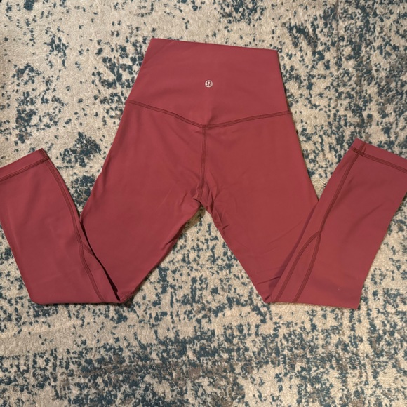 Lululemon High-Rise Wunder Under Full On Luxtreme in Chianti - Size 2 - Picture 14 of 16